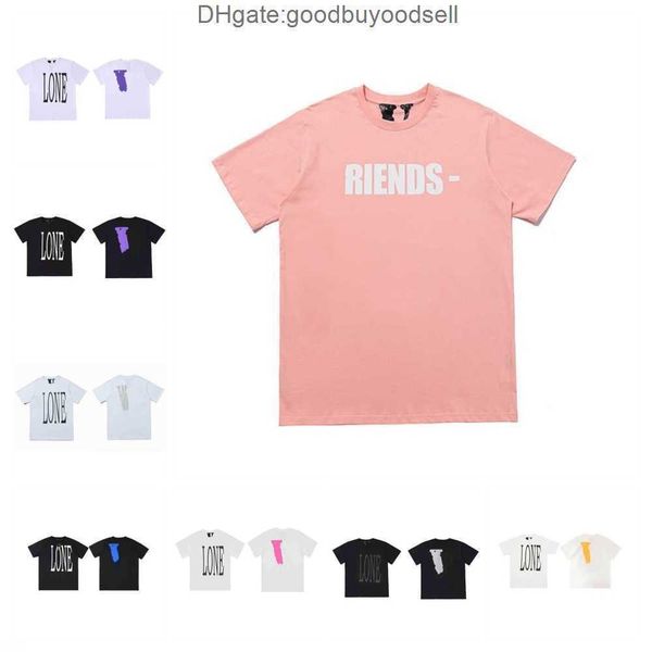 

20ss big reflective v short sleeve t-shirt | summer designer hip hop friends black white tee no smoking skull angel shirts for mens womens, White;black