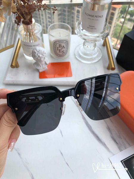 

designer brand polarized sunglasses safilo eyewear square sunglasses jins eyewear outdoor summer luxurious letter print 7 color optional, White;black