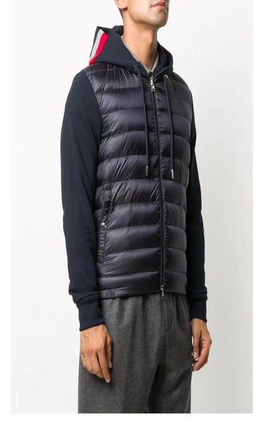 

men women designer real duck down jackets tech fleece jacket winter outdoor coldproof thickened warm casual solid black blue colo8336543