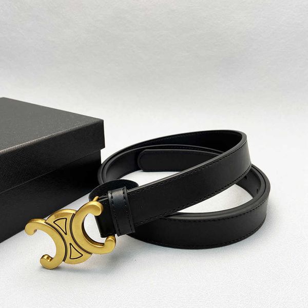 

belts high c triumphal arch women's double leather belt casual fashion dress library bottom 2.5cm, Black;brown