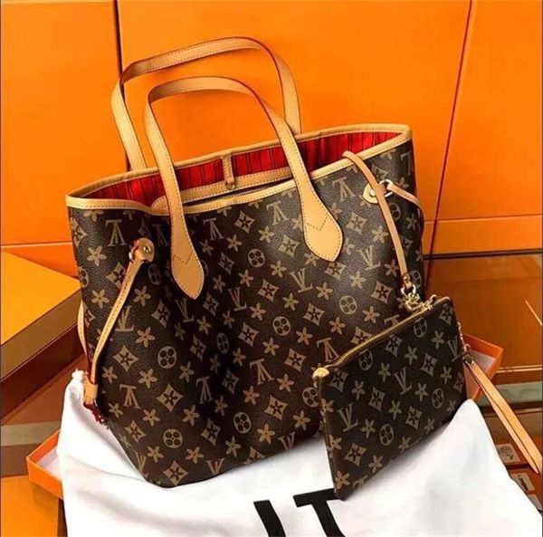 

2022 shoulder bags 2pcs set bags women bag messenger bao classic style shoulder lady totes handbags
