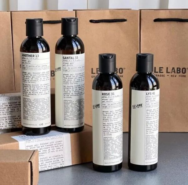 

le labo shower gel 237ml santal 33 rose 31 another 13 lys 41 bath full body quick whitening body wash moisturizing cream lotion 8fl.oz fast