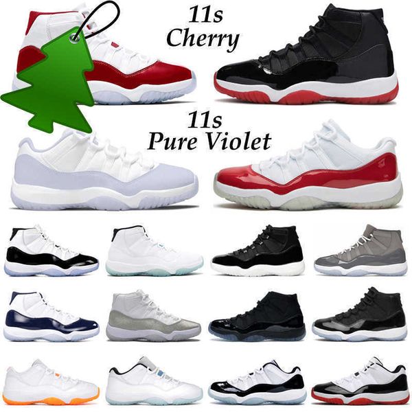 

jumpman og 11 cherry basketball shoes men women 11s low pure violet midnight navy cool grey bred concord 45 mens trainers sport sneakers
