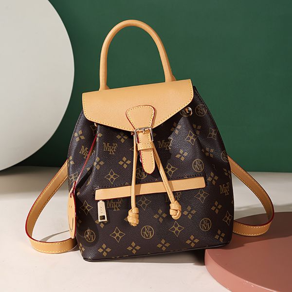 

totes backpack men leather shoulder bags flowers luxurys designers handbags women travel school s man fashion tote student