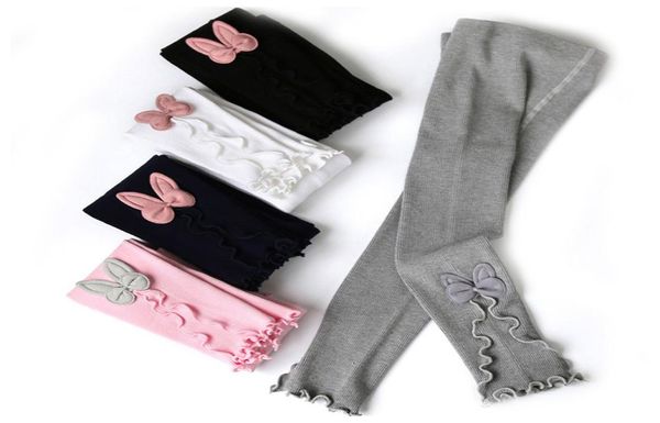 

baby girls tight trousers 15 colors cartoon lace elastic leggings big girls bows bunny ear skinny pants knitted pencil pants 060601751784, Blue
