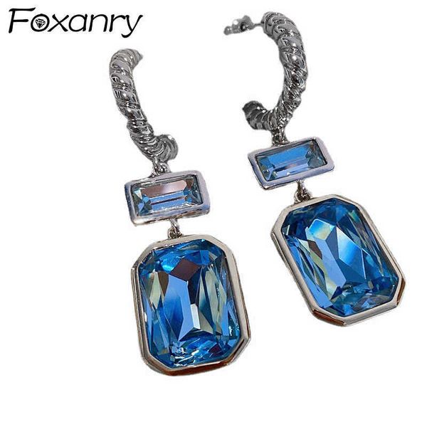 

charm anry prevent allergy sparkling zircons earrings for women couples ins fashion vintage handmade wedding party jewelry gifts l230315, Golden