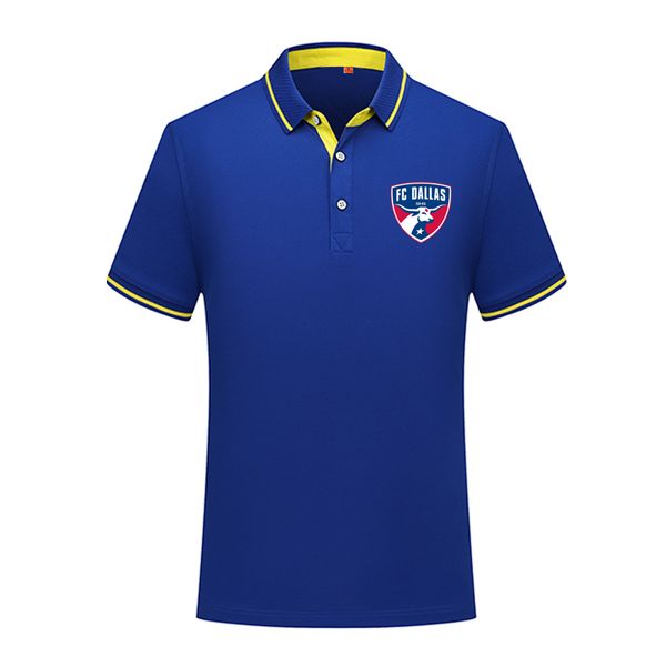 

casual fc dallass polos summer men business fashion men's sports run short sleeve soccer polo shirts football training poloshirt asian, White;black