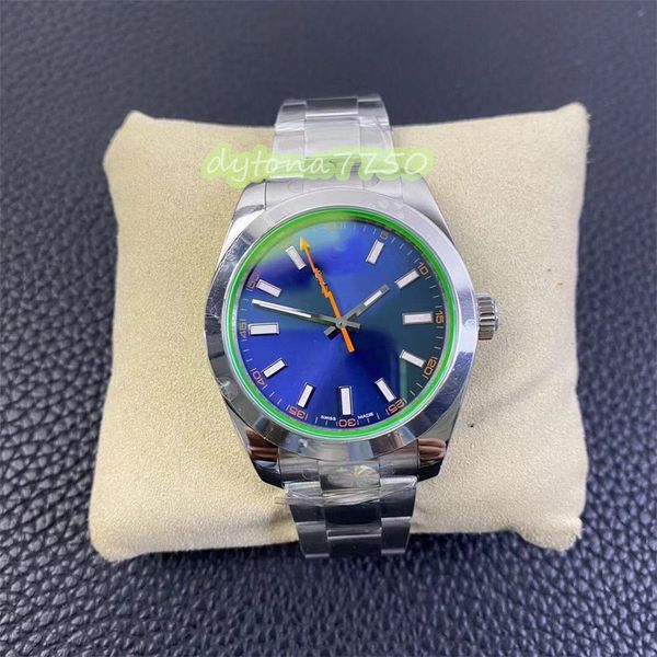 

2023 ar factory 114060 watch diameter 40 mm with 3131 movement solid sapphire glass mirror 904l steel cast watchband montre de luxe designer, Slivery;golden