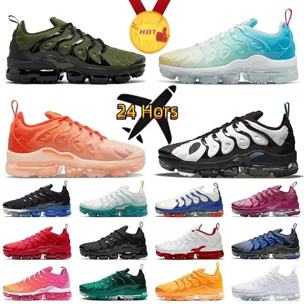 

designer running shoes vapor for max tn plus men women triple black white mint foam laser blue tennis ball midnight navy grape atlanta sport
