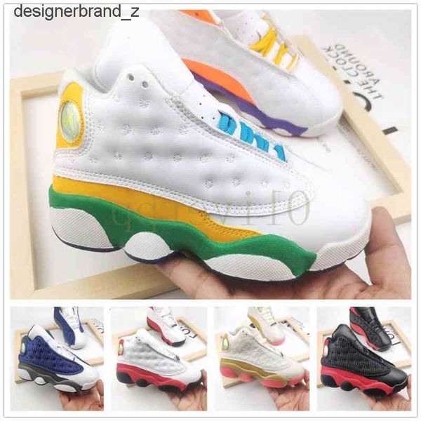 

jordns jumpman 13 kids infant children 13s basketball shoes bred history of flight island green dmp boys girls athletic sports dfpd, Black