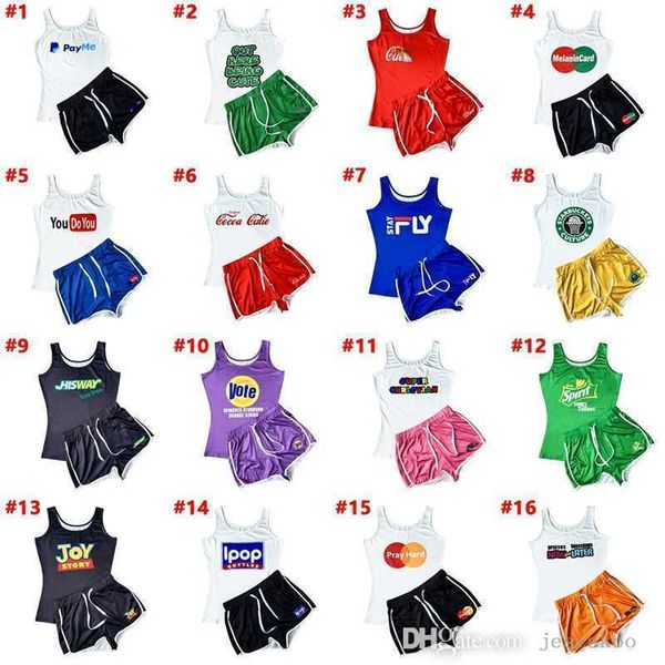 

designers women tracksuits two piece short pants printed suspender yoga shorts jogging suits outfits clothes plus size 3xl, Gray