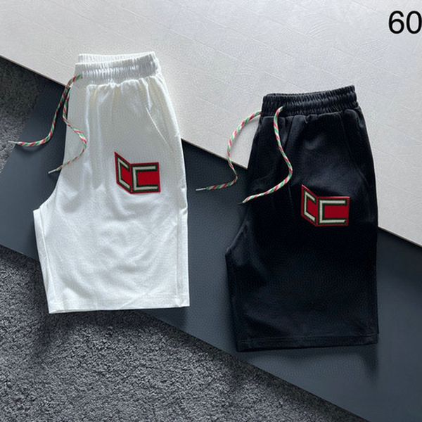 

running sport casual trunks fashion letter jacquard shorts classic breathable basketball pants for male, White;black