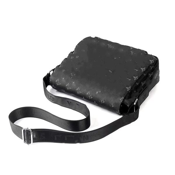 

a classic men's designer one-shoulder cross-body business bag
