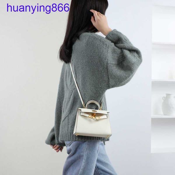 

designer herms applicable to herms lychee layer cow leather second generation kelys one shoulder cross body portable mini women's bag n