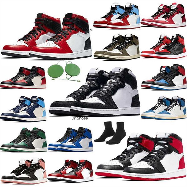 

2023 basketball shoes women trainer sports sneakers university blue 1s gold jumpman 1 for men high unc mocha cactus jack obsidian banned