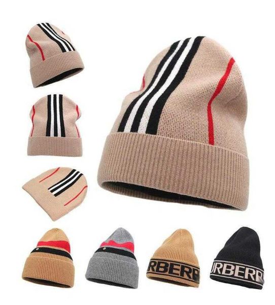 

fashion big girls boys letters printed knitted hats men and women autumn winter keep warm ear protection wool hat stripe street ou9810621, Yellow