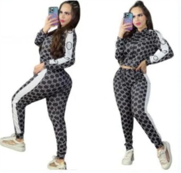 

women hoodies trouses tracksuits short sleeve hooded jackets and pants jogger suits 2 piece sets outfits printed sweatsuits casual9944530, Gray