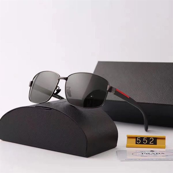 

2021 luxury new brand polarized sunglasses men women pilot sunglasses uv400 eyewear glasses metal frame polaroid lens 59223255, White;black