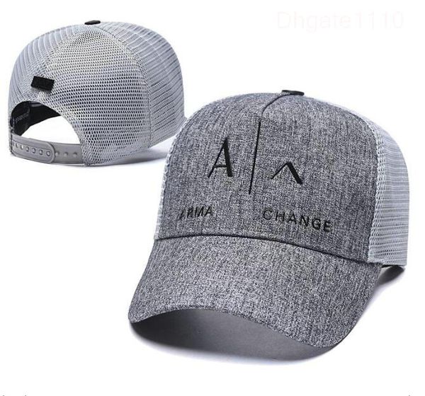 

mens canvas ball caps designer a x cap trucker hat luxury fashion letters baseball hats italy women snapback strapback hip hop visor casquet, Blue;gray