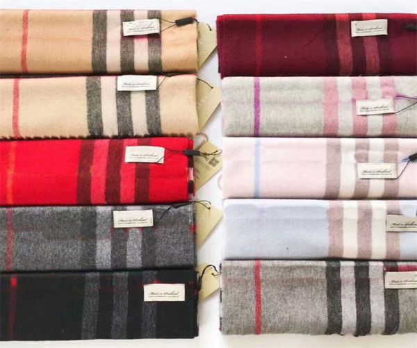 

checked cashmere scarf designer scarfs luxury embroidered horse stripe shawl women039s letter cashmere scarves bib european and1501652, Blue;gray