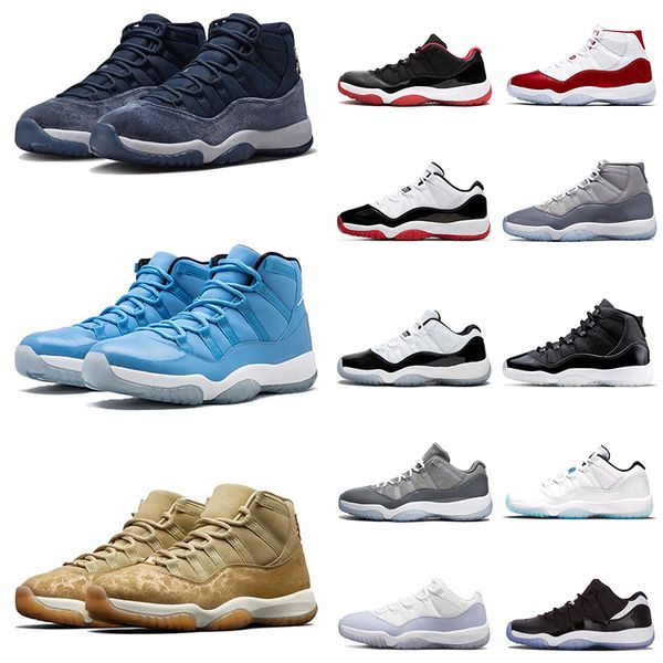 

mens basketball shoes women 11s jumpman 11 pure violet cool grey cherry concord bred legend blue jubilee playoffs bred bright citrus unc men
