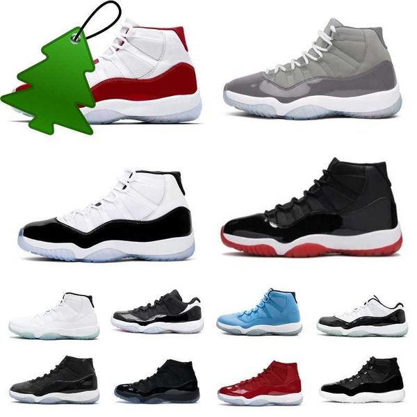 

11 jumpman basketball shoes mens women cool grey 11s sneakers concord space jam jubilee cherry legend blue bred pure violet unc midnight