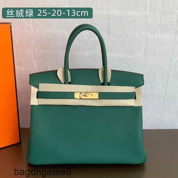 

bag handbags 2023 classic bags high-end quality togo lychee grain women's birkins portable shoulder messenger ytff