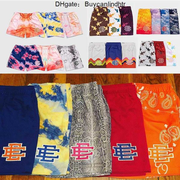 

brand short eric emanuel ee basic mens womens designers fitness s spring breathable beach pants sports series basketball pant lrac, White;black