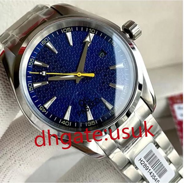 

men watch 15700 mens luxury watchs sport automatic watches movement mechanical rubber 150m james bond steel master wristwatch, Slivery;brown