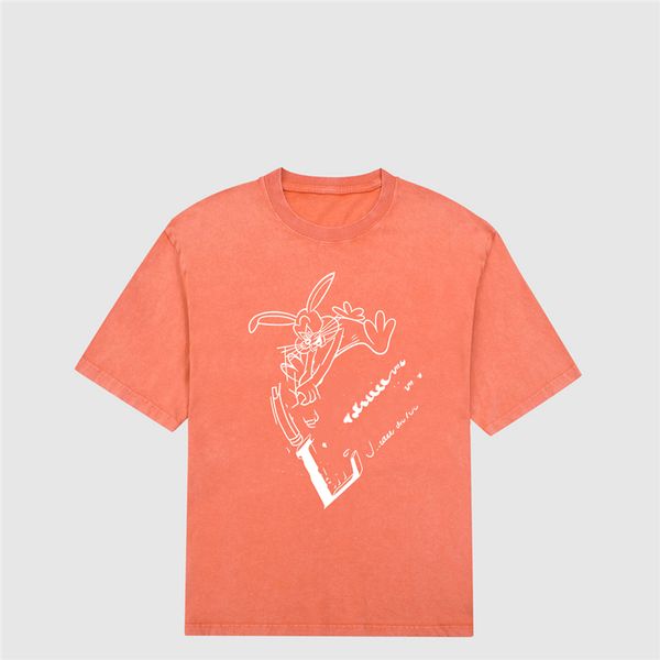 

men's t-shirt fashion men's t-shirts 2023 louiseity new cotton soft anti-wrinkle retro decorative printing letters casual student, White;black