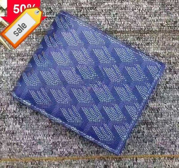 

luxury luxury designer brand wallets men women holders cowhide highest quality designers purse christmas folded in half factory direct sales, Red;black