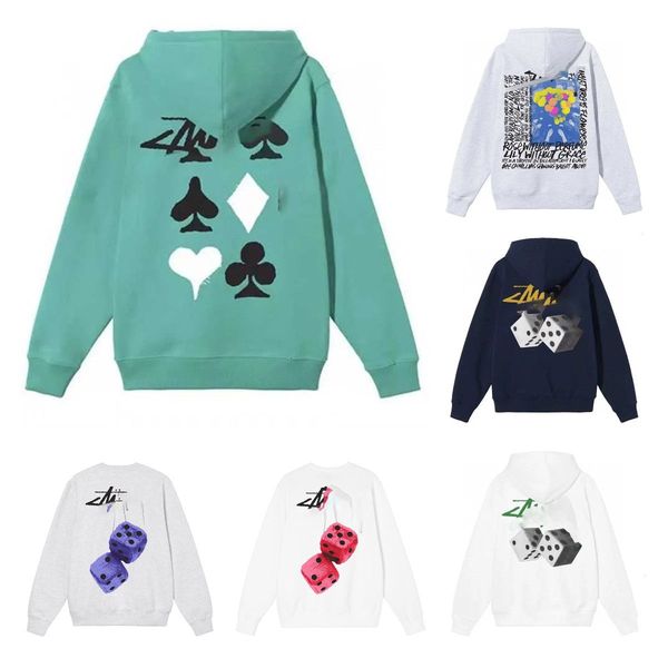 

designer fashion hoodie hoody sweatshirt womens clothing womens hooded flower arm front printed brand long sleeve coat, Black