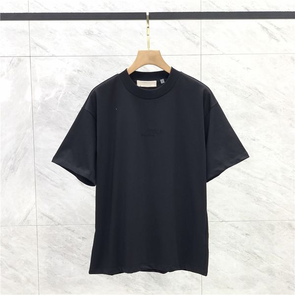 

fashion mens t shirts women designers t-shirts tees apparel man s casual chest letter shirt luxurys clothing polos sleeve clothes tshirts o, White;black