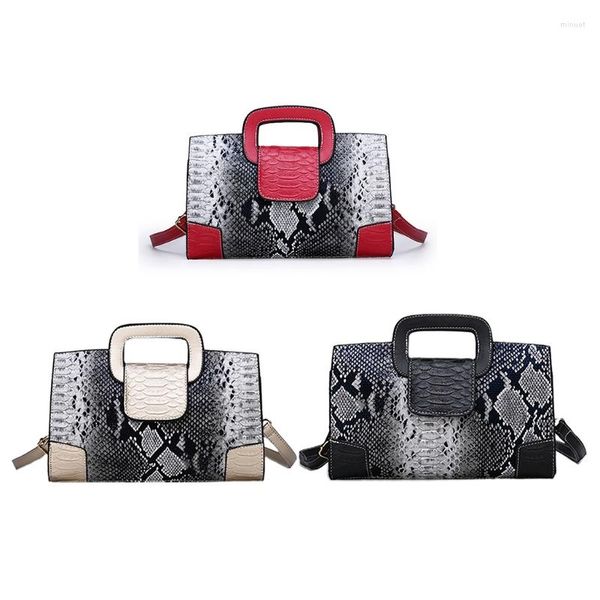 

shoulder bags classic ladies handbag snake printing crossbody for women bag