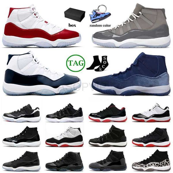

designer shoes sneakers with box jumpman 11 basketball shoes for men women cherry midnight navy unc win like 82 cool grey cap and gown, Black