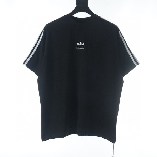 

men's plus tees & polos round neck embroidered and printed polar style summer wear with street pure cotton e11eq, Black;brown