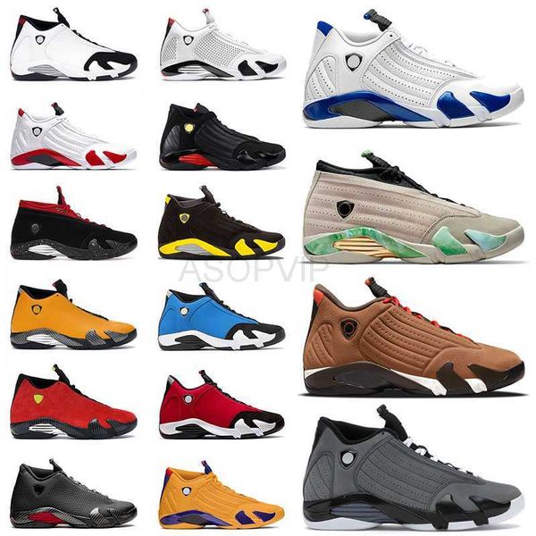 

designer shoes 2022 new jumpman 14 14s xiv mens basketball shoes fortune winterized light graphite red lipstick toro black ferrar sports