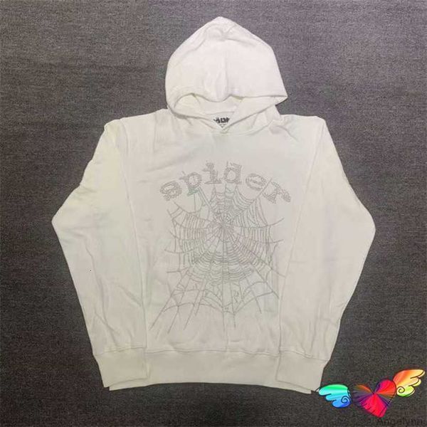 

men's hoodies sweatshirts 2023 red web sp5der men women particles foam print 1 quality spider hip hop young thug 555555 8gq8, Black