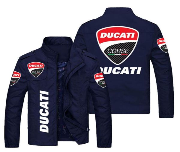 

spring and autumn trend fashion car sweater ducati printing casual sports jacket highquality men039s outdoor zi5991563, Black;brown