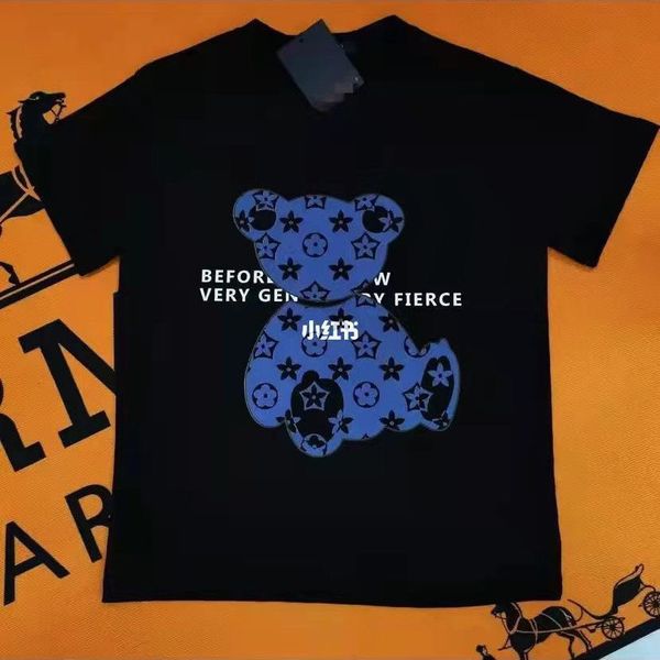

luxury men's t-shirts s women designer summer men's t-shirts fashion b bluxury brand cotton t-shirt male 100% cotton s-5xl .ss09, White;black