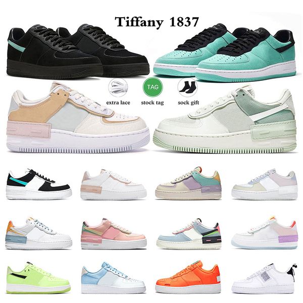 

2023 for men women shadow platform shoes shadows 1 sneakers tiffany blue spruce aura pistachio frost white black aurora utility valentine&#0