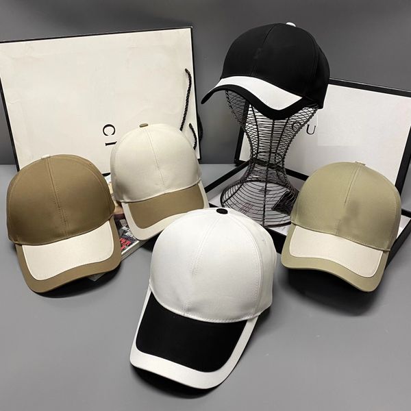 

2023 double c cap stitching trendy korean version fashion cap ins fashion brand baseball cap men's and women's spring, autumn and, Blue;gray