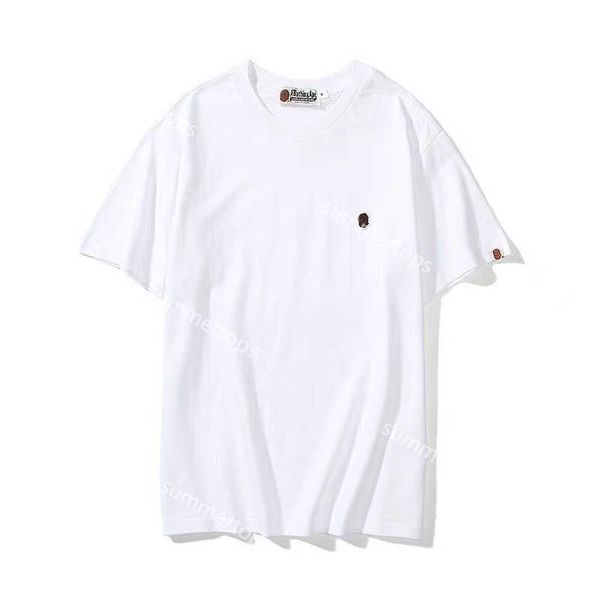 

bpe designer mens shirts short sleeve sports outdoor t-shirt cotton classic casual tee t2201, White;black