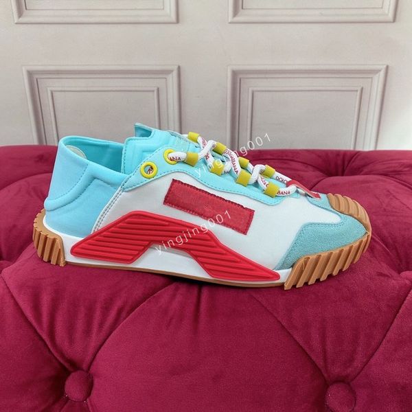 

2023 new r sneakers casual shoes men women mesh canvas leather sneaker luxury plate-forme trainers size35-41, Black