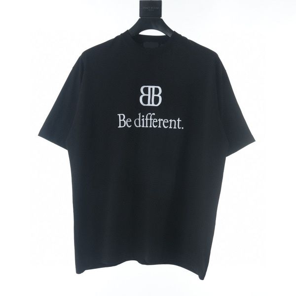 

men's plus tees & polos round neck embroidered and printed polar style summer wear with street pure cotton 222r, Black;brown