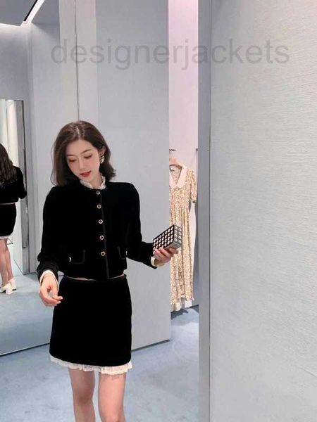 

two piece dress designer new autumn winter leisure two-pie women's dress bud blouse short skirt suit designer spring coat 5876, White