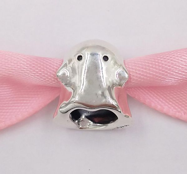 

andy jewel authentic 925 sterling silver beads boo the ghost charm charms fits european pandora style jewelry bracelets necklace2288151, Black