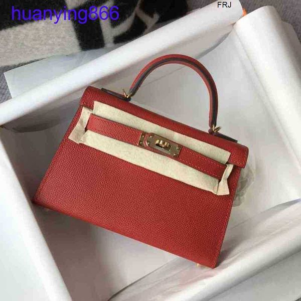 

designer kelys bags herms's womens totes handag hand print second generation mini ag crocodile single shoulder cross carrying leather p
