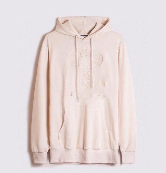 

designer men039s hoodie loose fit women039s sports shirt with label fashion hip hop letter long sleeve coat3745737, Black