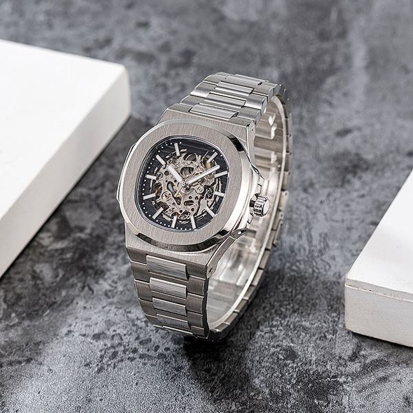 

mens watch designer luxury automatic movement watches rose gold size 40mm 904l stainless steel strap waterproof sapphire orologio., Slivery;brown